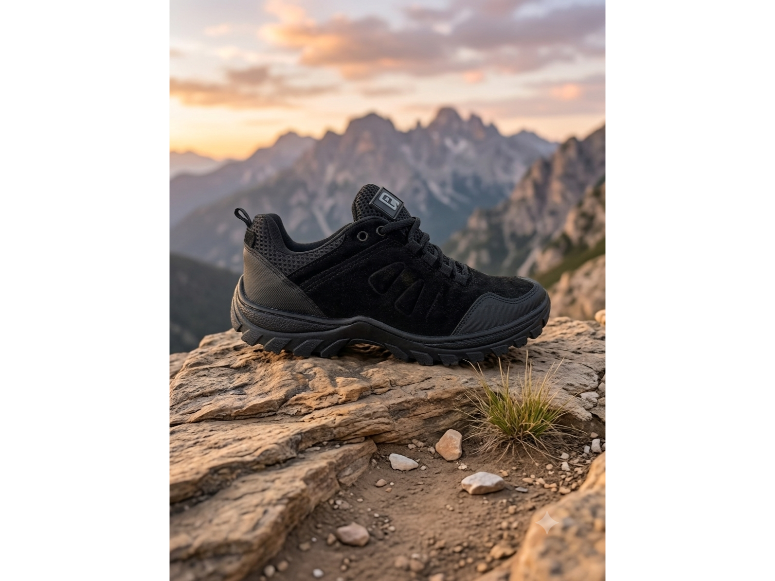 Zapatillas trekking Payo negra