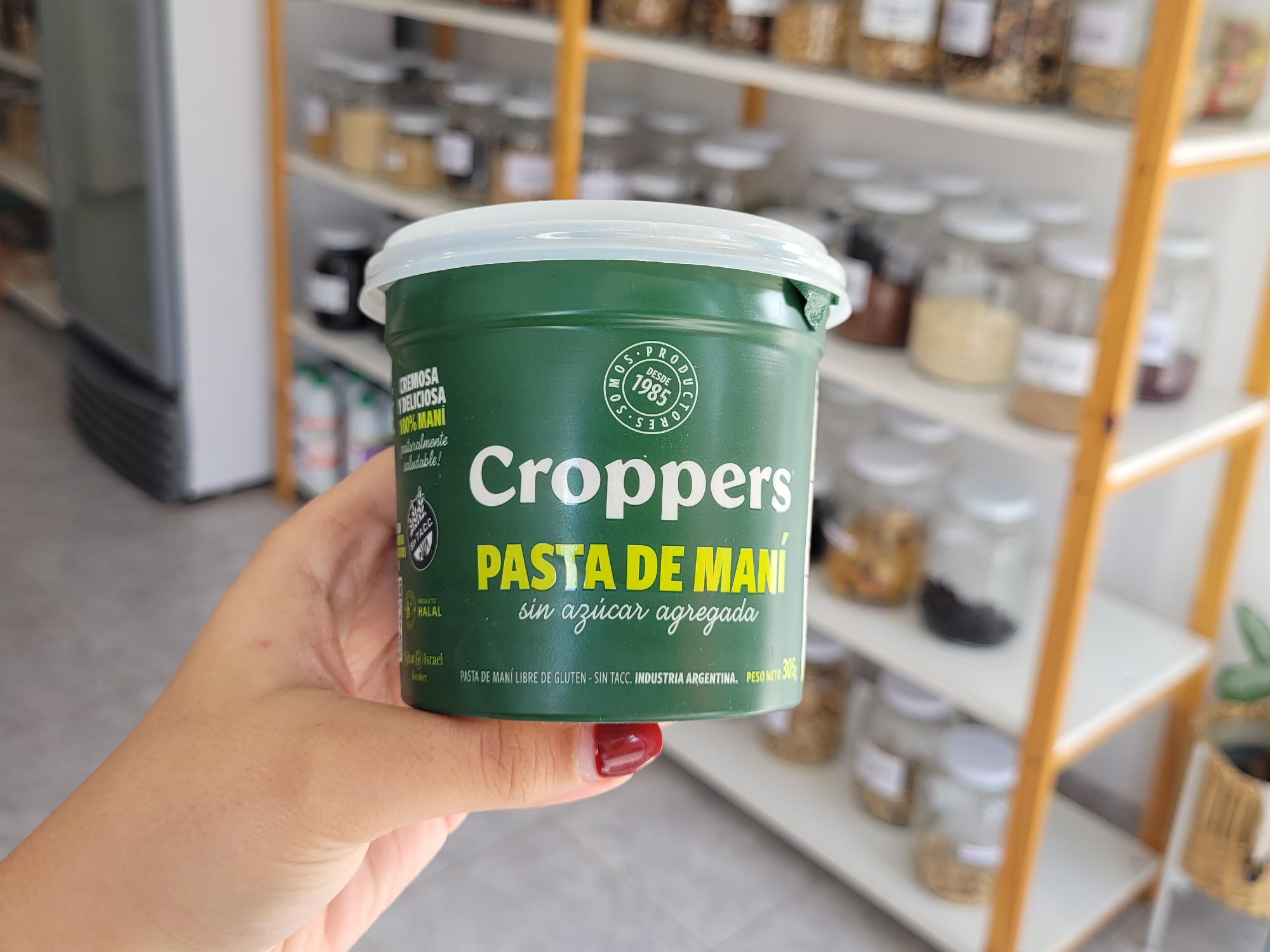 Pasta de Mani Croppers
