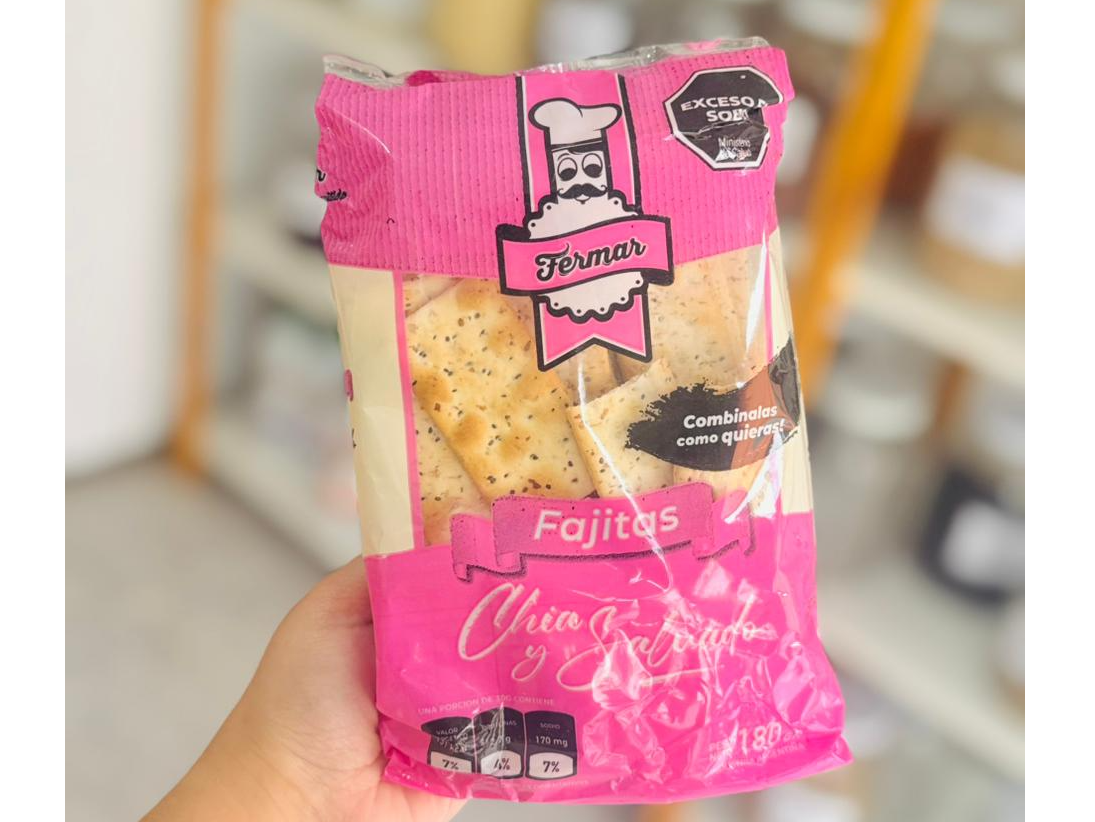 Fajitas con chía - Fermar