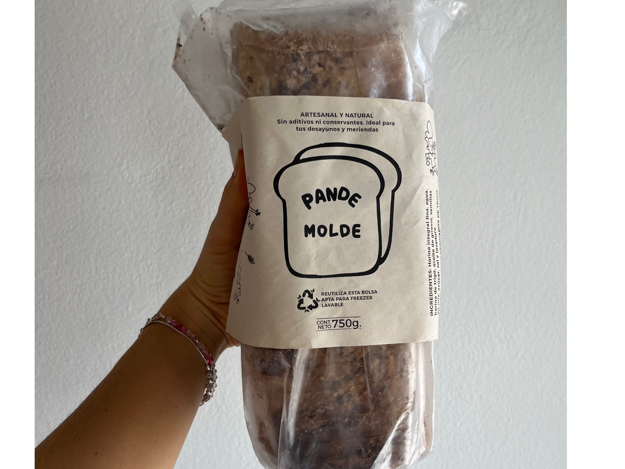 Pan integral vegano