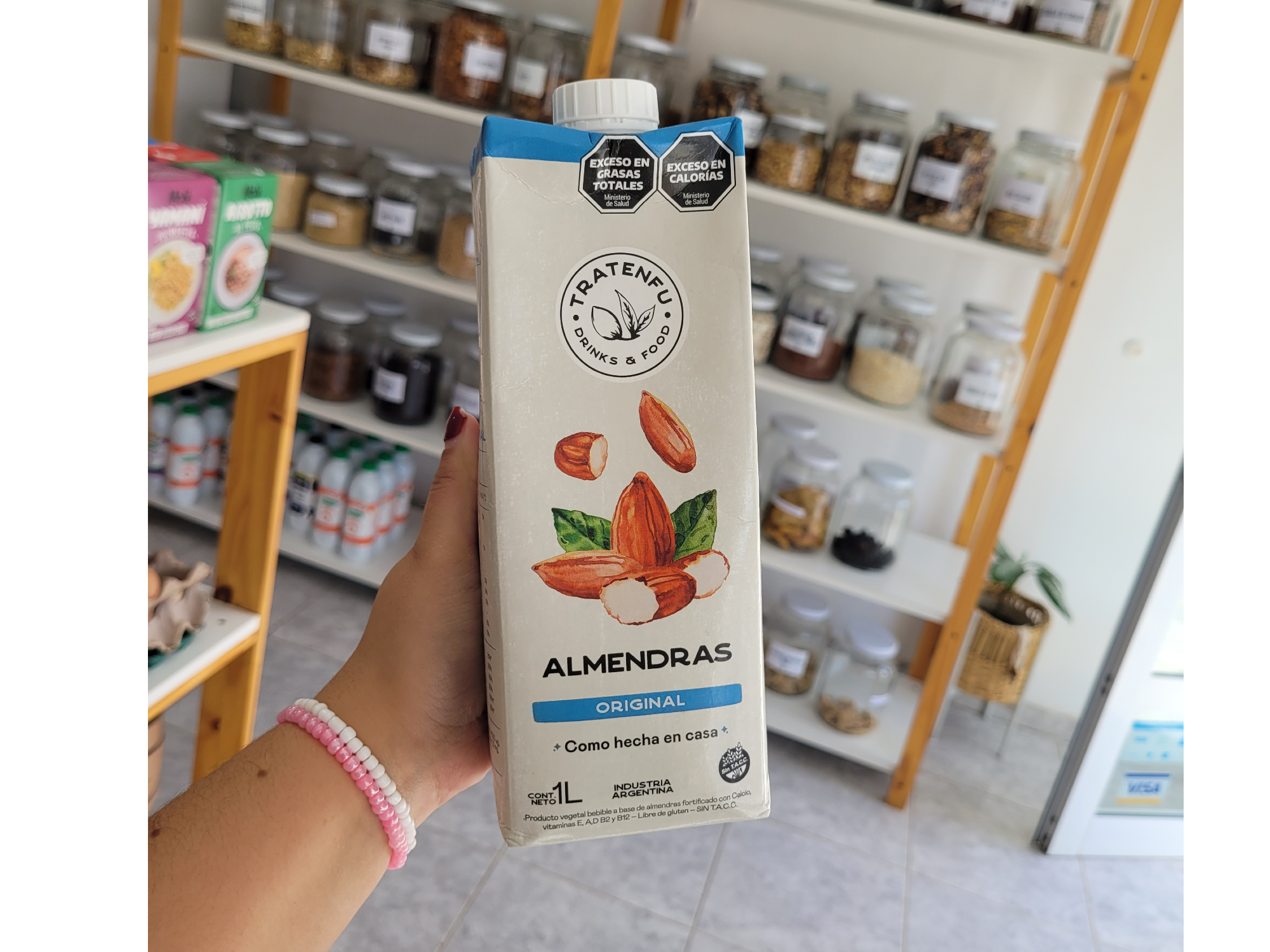 Leche de Almendras Tratenfu