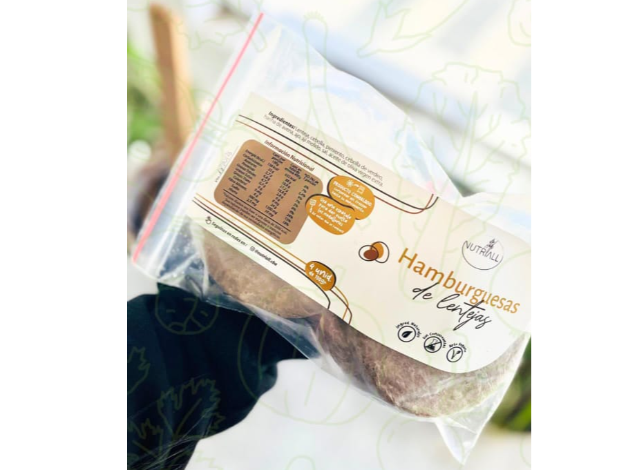Hamburguesas de Lenteja - Nutriall