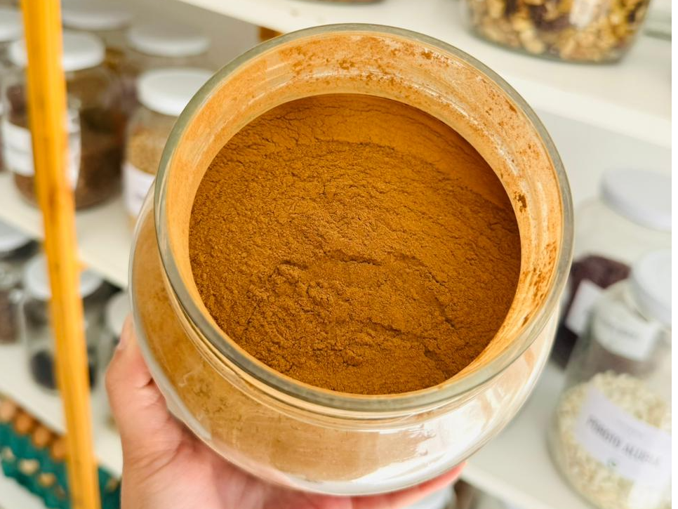 Canela en polvo