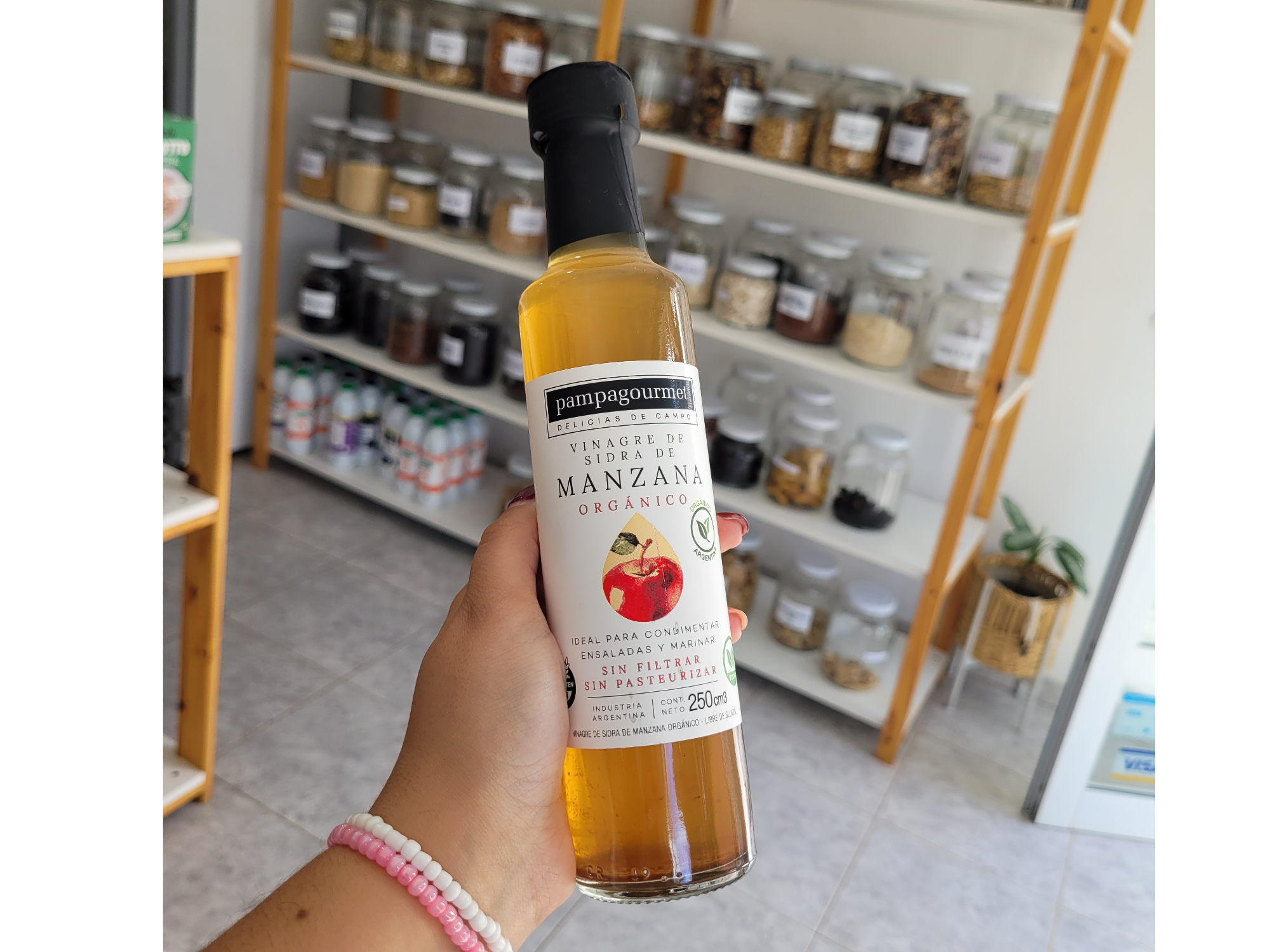 Vinagre de manzana Pampagourmet