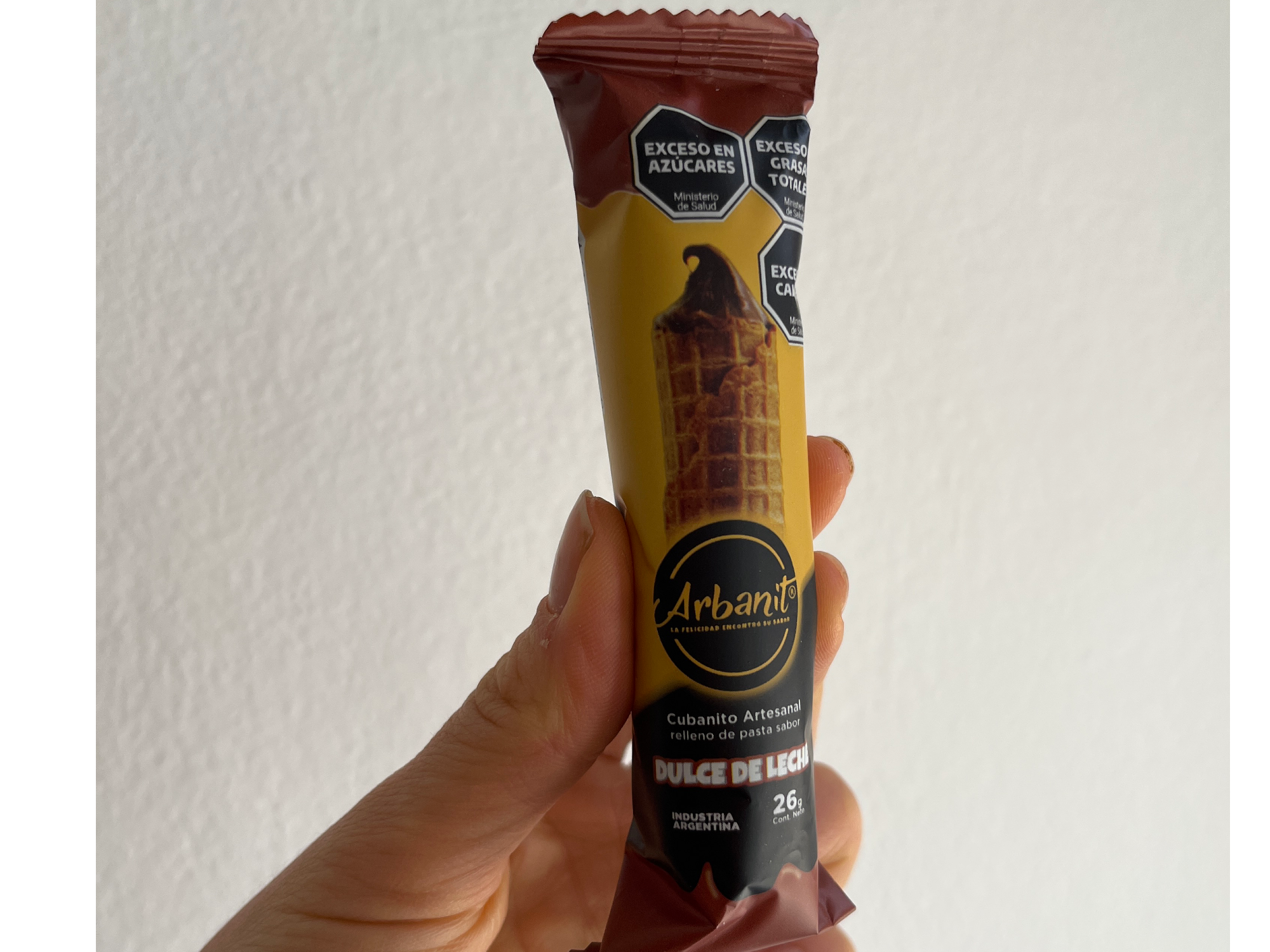 Cubanito dulce de leche