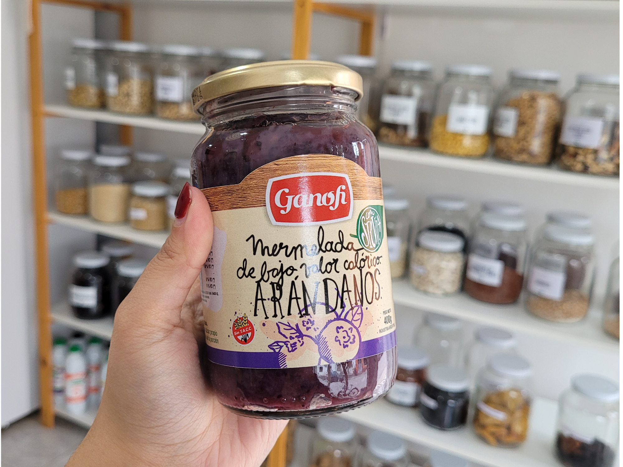 Mermelada Arandanos Ganofi