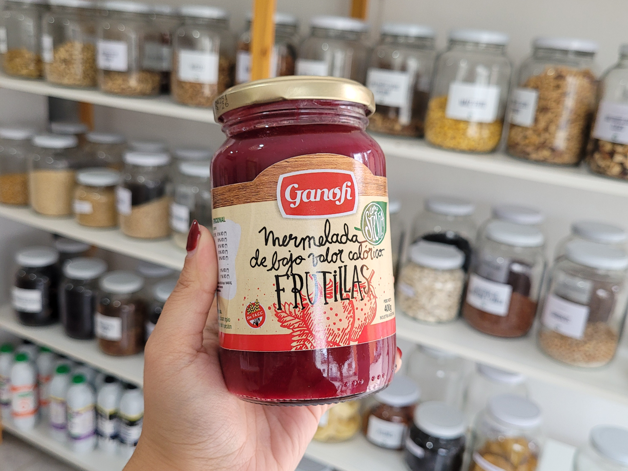 Mermelada Frutilla Ganofi