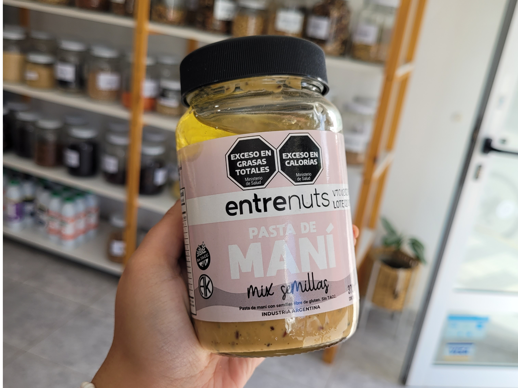 Pasta de Mani Mix de Semillas Entrenuts