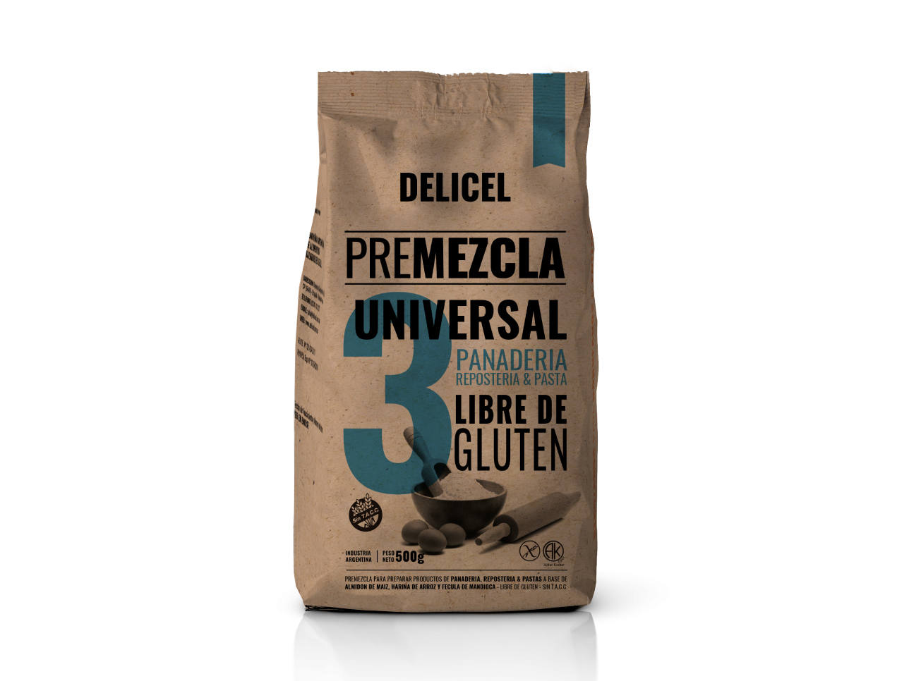 PREMEZCLA UNIVERSAL DELICEL 500GR