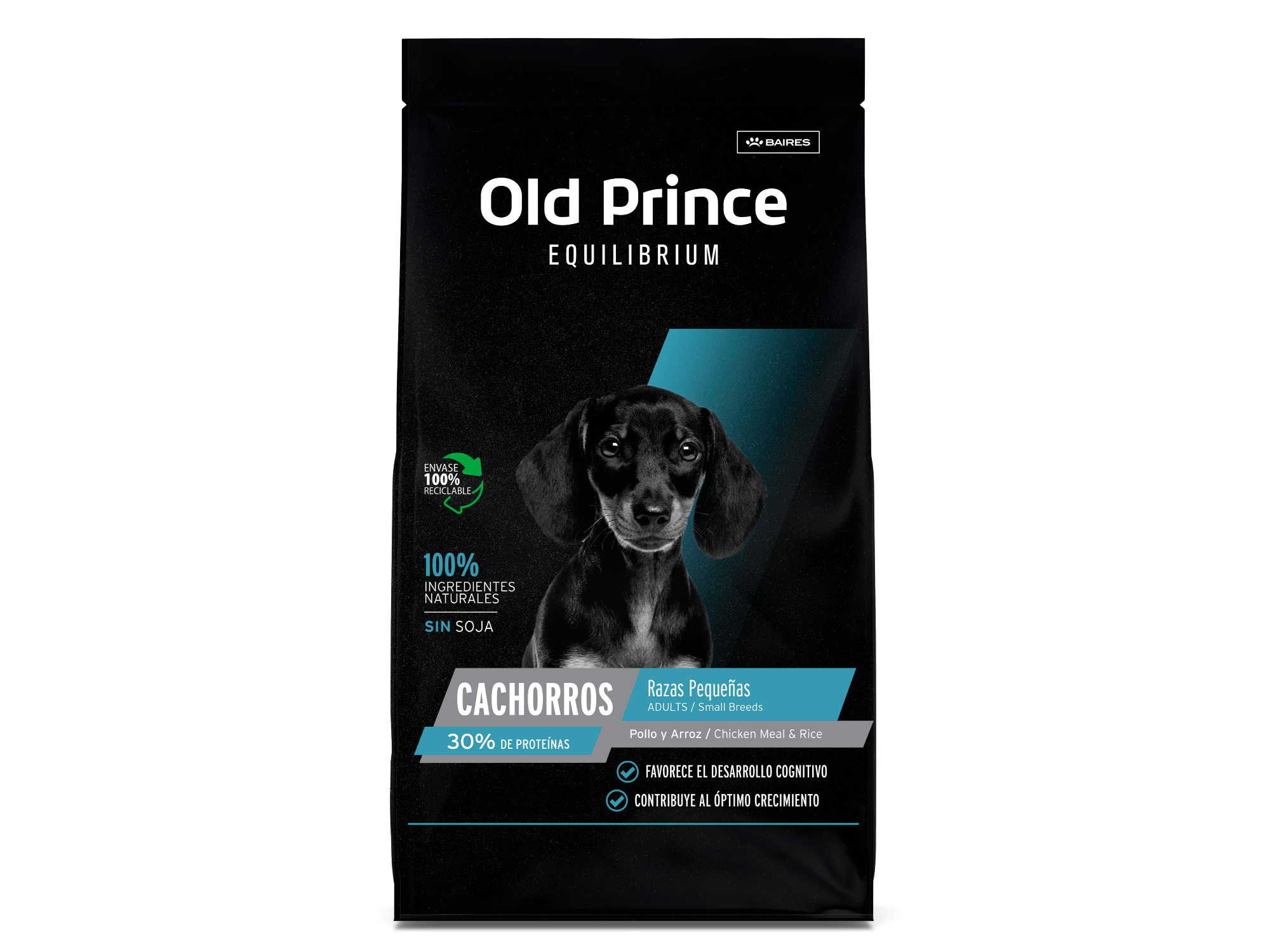 Old Prince Equilibrium Perro Cachorro Mordida Pequeña