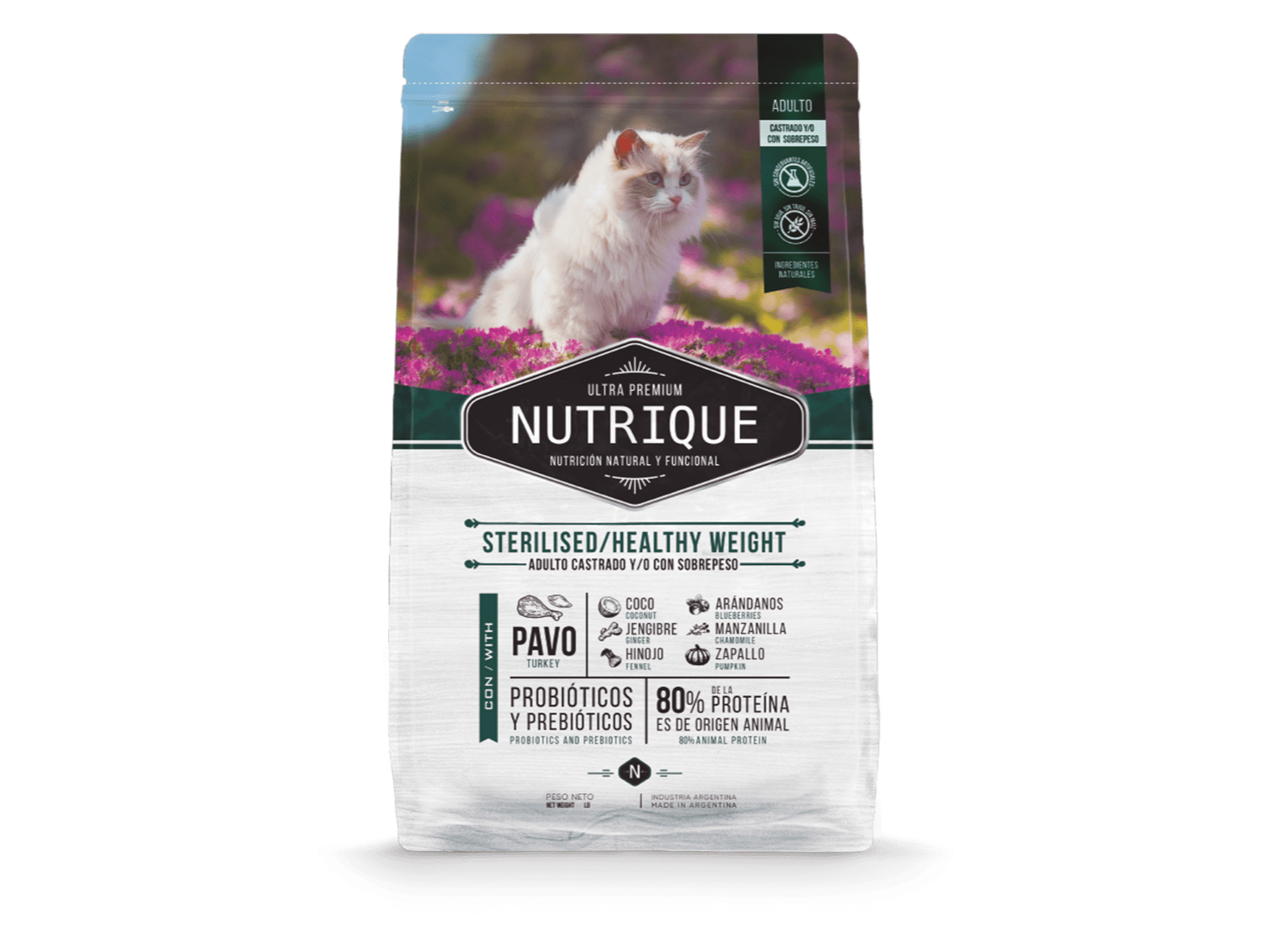 Nutrique Young adult cat sterilised / healthy weight