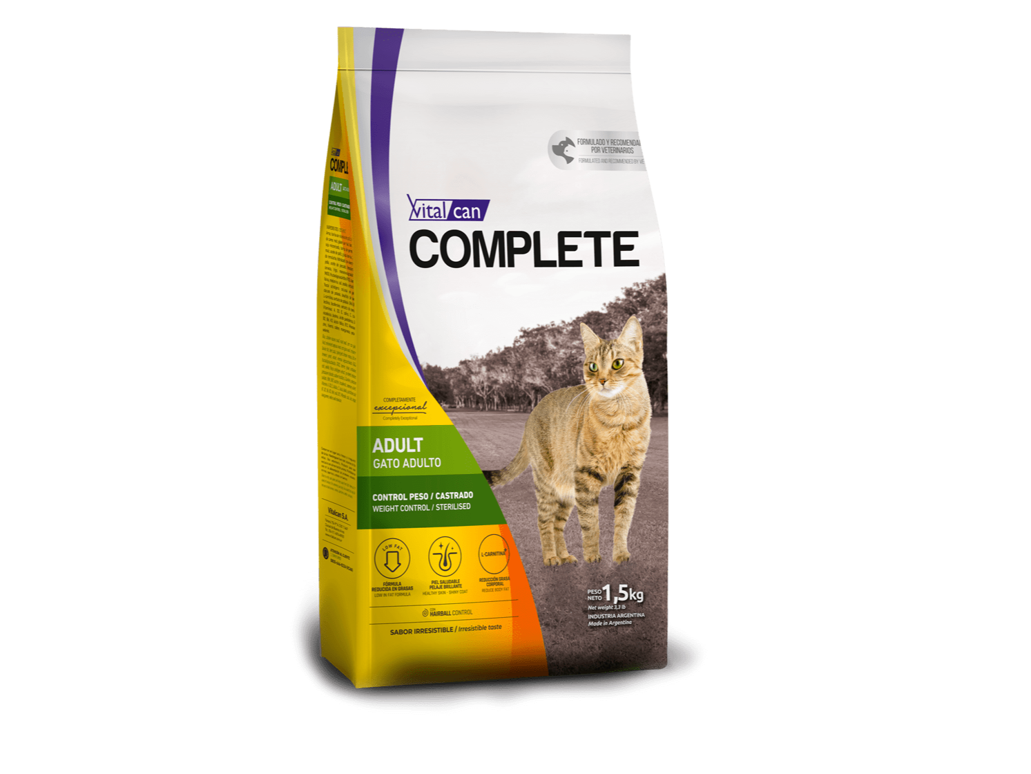 Complete Gato Control Peso/Castrado