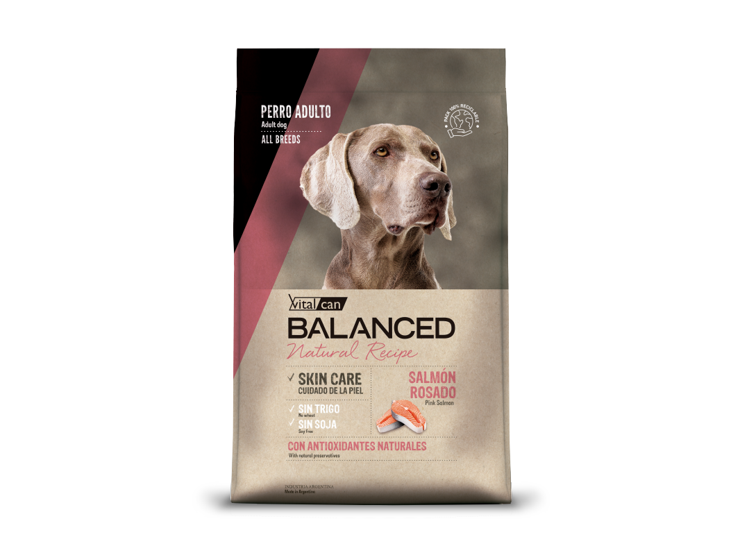 Balanced Natural Recipe Salmon Rosado