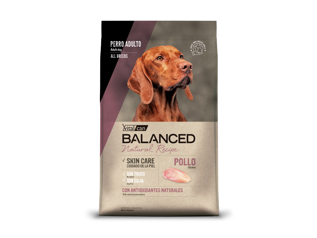 Balanced Natural Recipe Pollo
