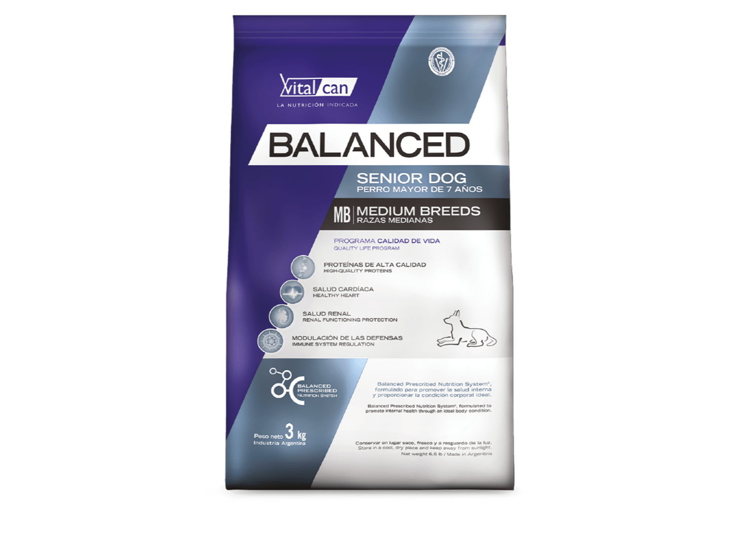 Balanced Perro Senior Raza Mediana
