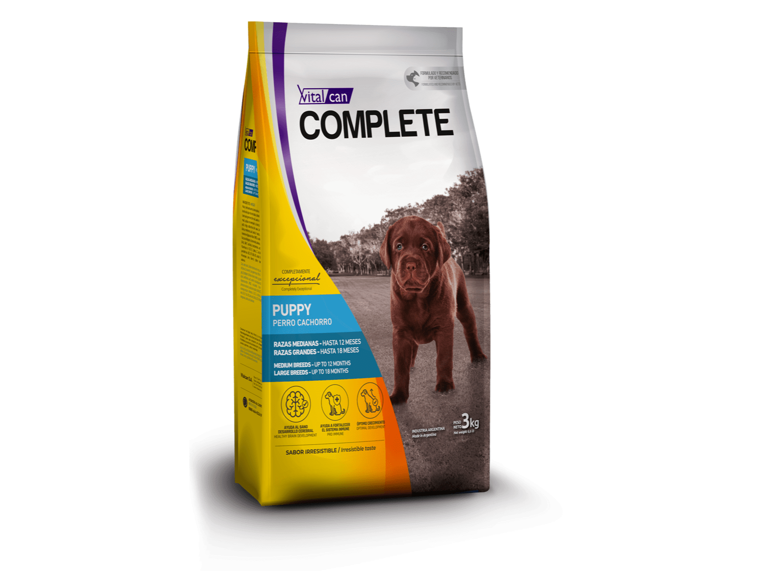 Complete Perro Cachorro Raza Mediana y Grande