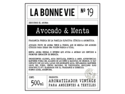 Recarga Aromatizador La Bonne Vie | N°19 Avocado y Menta