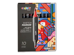 Marcadores Carioca Plus Sketch x10