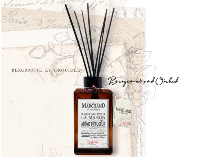 Difusor de Varilla | Bergamota y Orquidea
