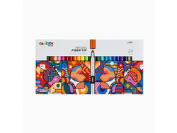 Marcadores Carioca Plus Prisma Fiber-Tip