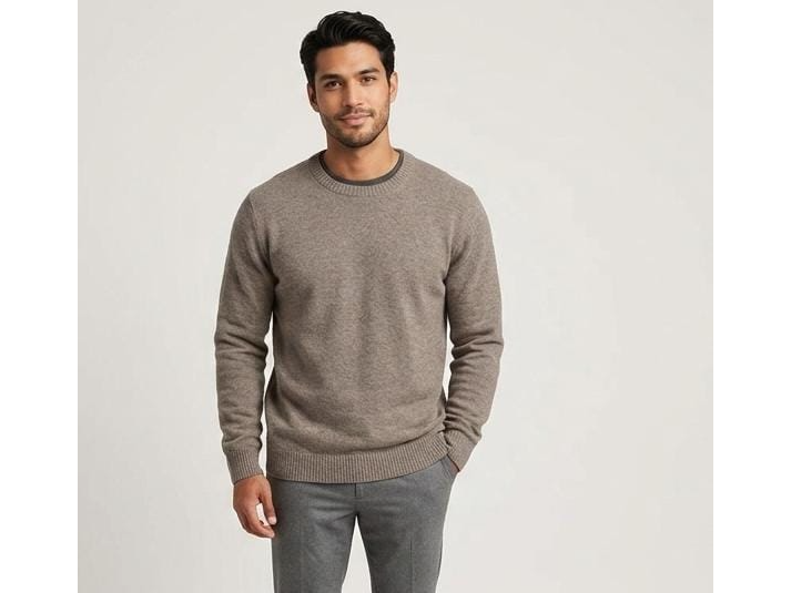 Suéter Beige hilo
