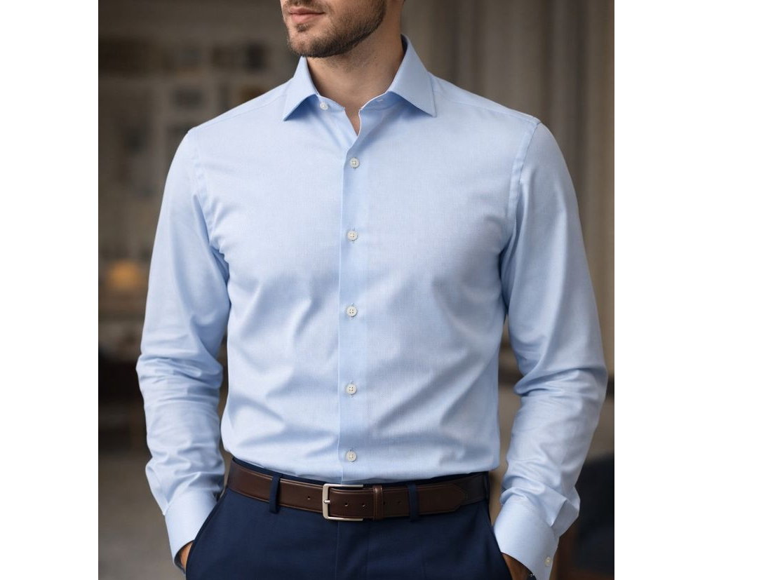 Camisa Celeste