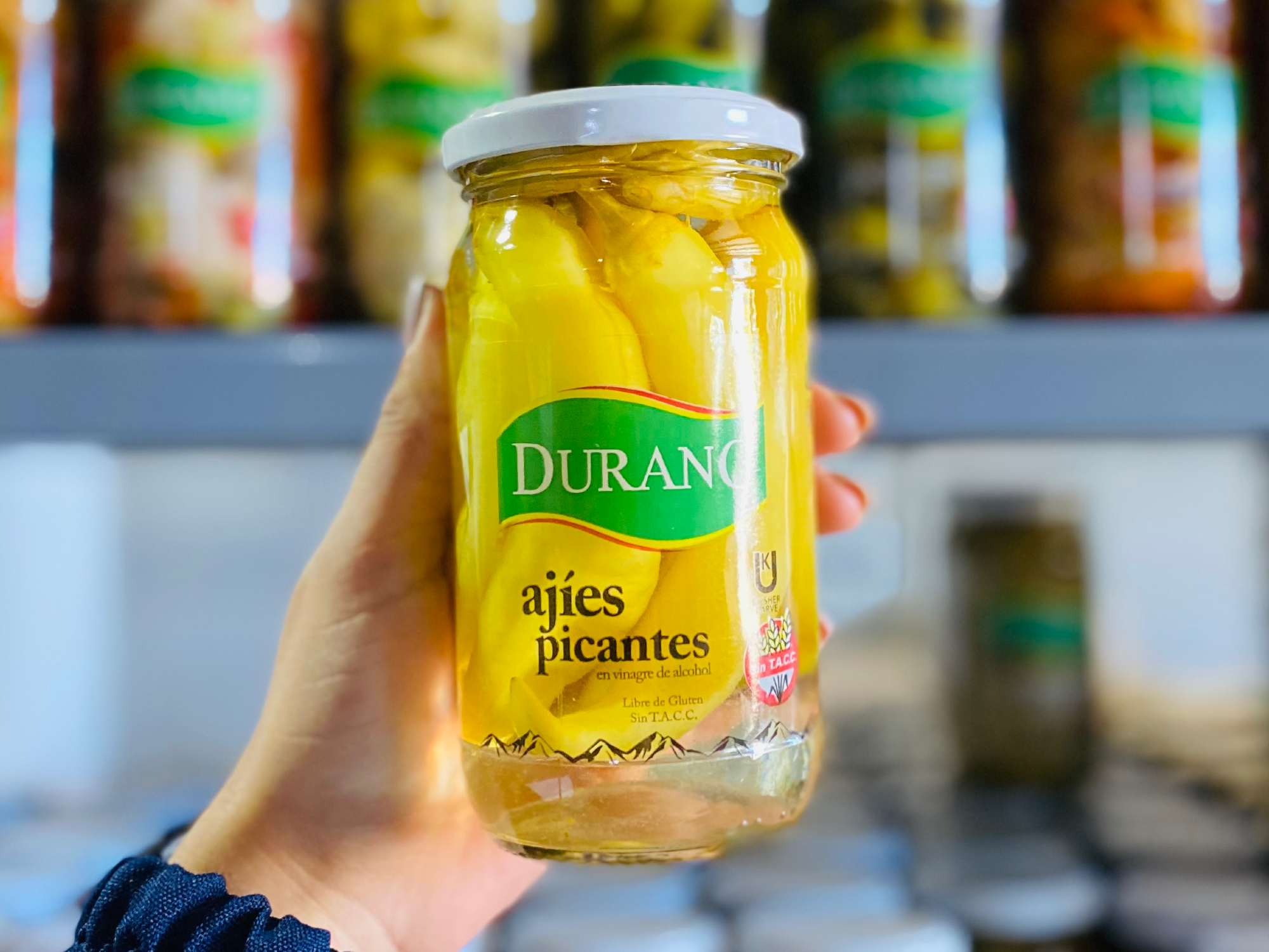 Ajíes picantes en Vinagre x 330 gr