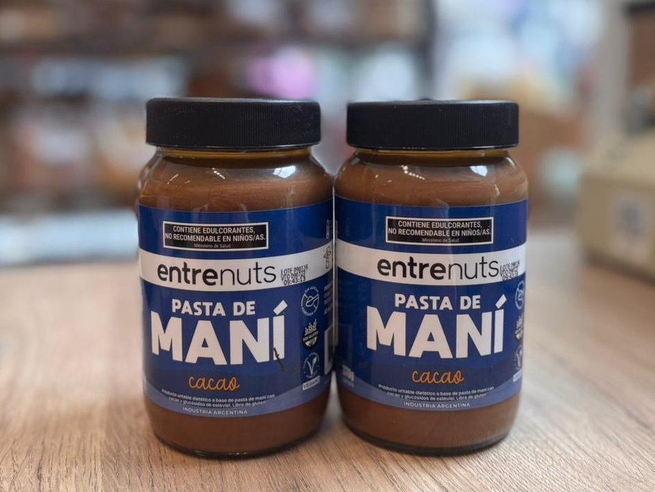 Pasta de Maní x370gr "EntreNuts"