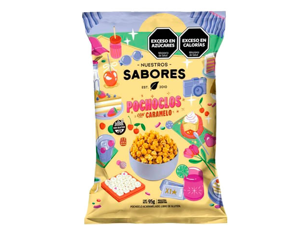 Pochoclo con caramelo x 80gr - Nuestros Sabores
