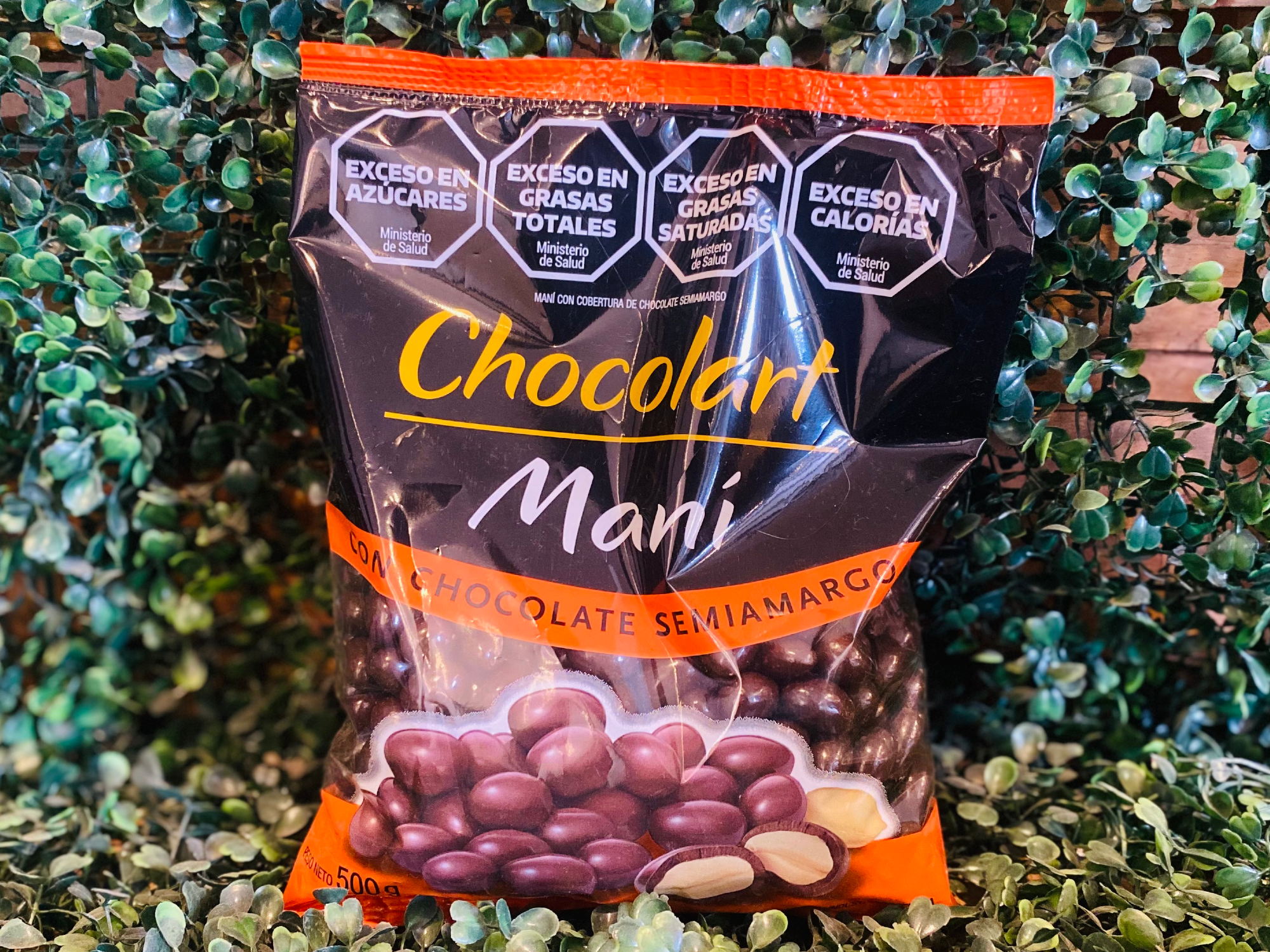 Maní con Chocolate Negro semi amargo