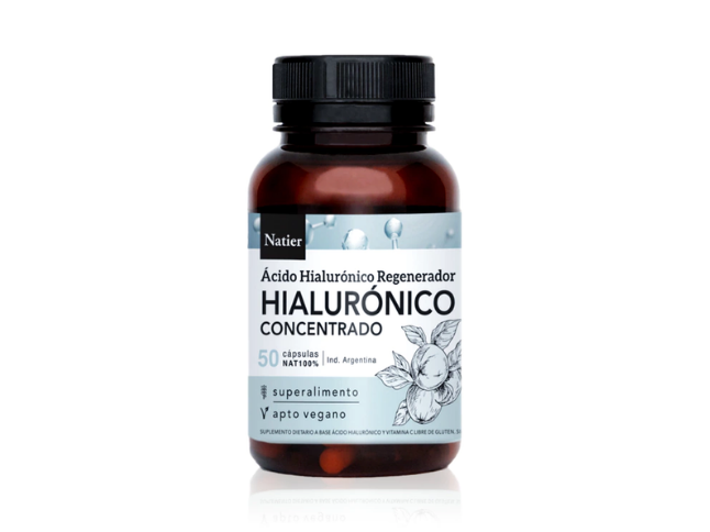 Acido Hialuronico x 50 cap.  - Natier