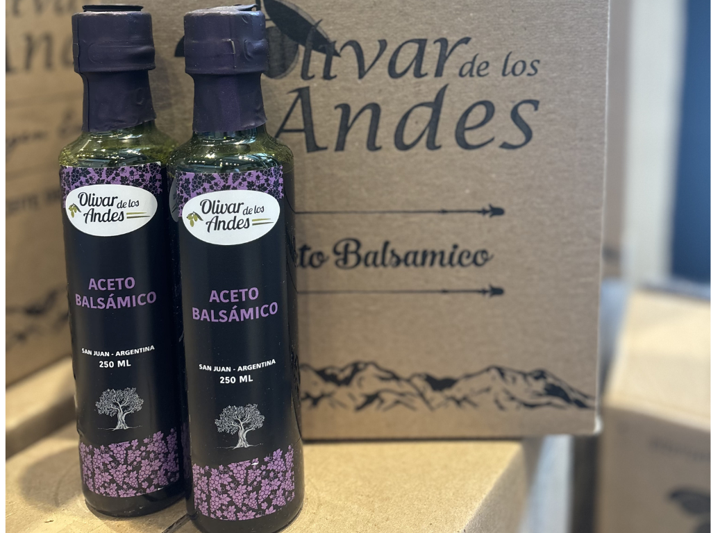Aceto balsámico x 250 ml - OLIVAR DE LOS ANDES