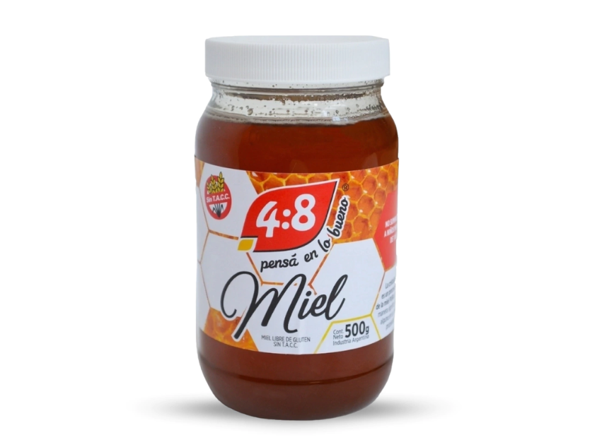 Miel pura SIN TACC x 500gr - 4:8