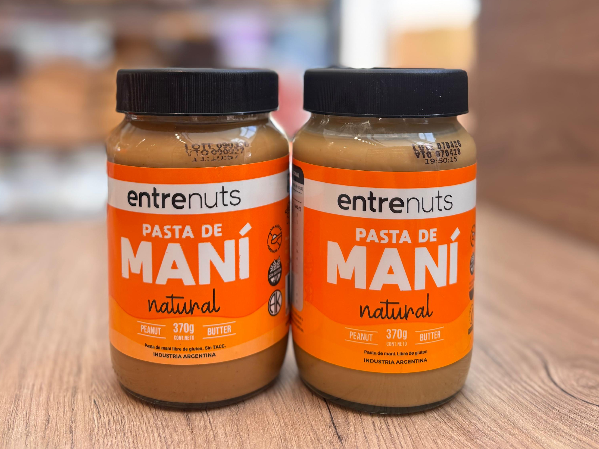 Pasta de Maní Natural "EntreNuts"