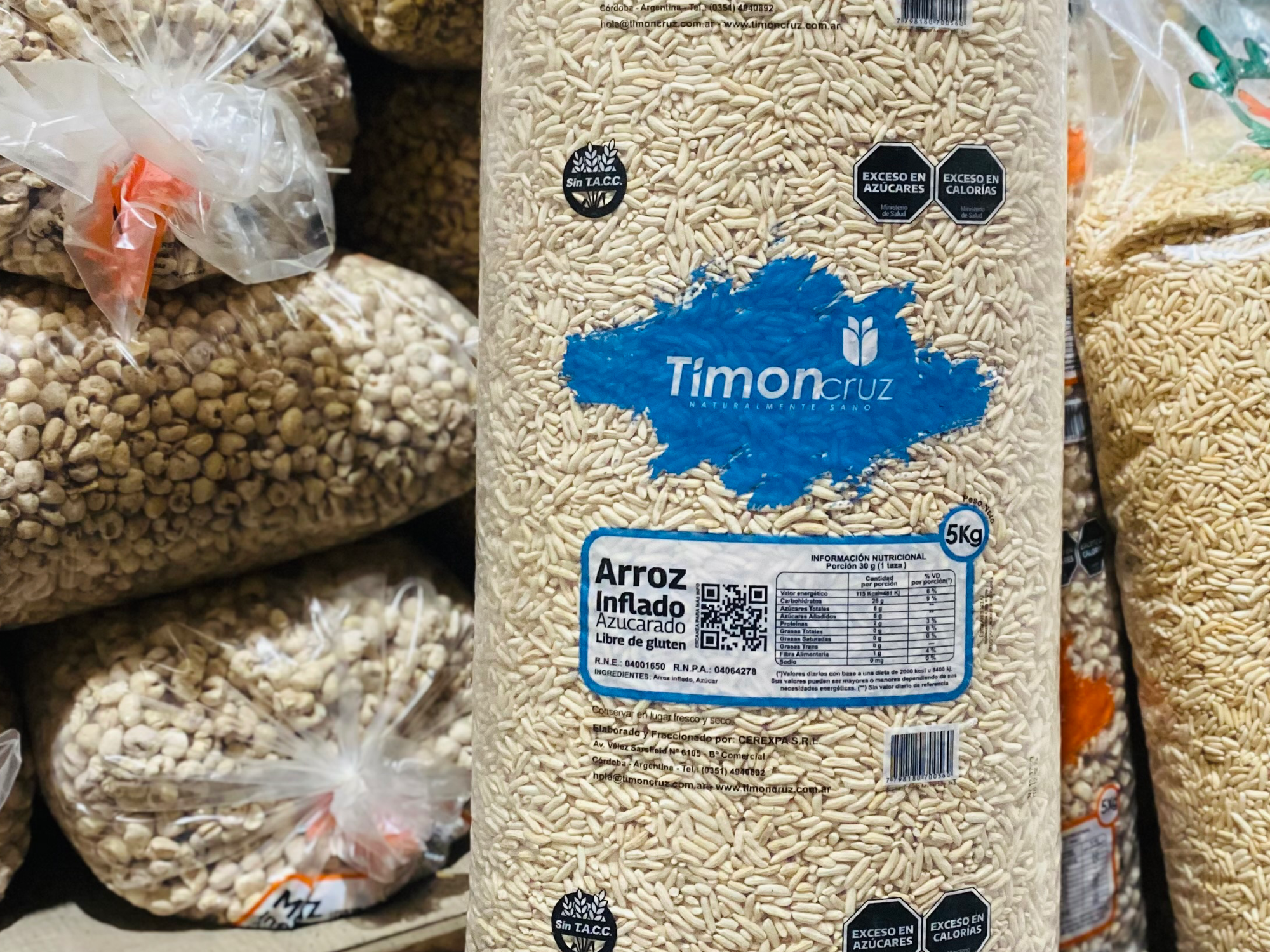 Arroz inflado Azucarado