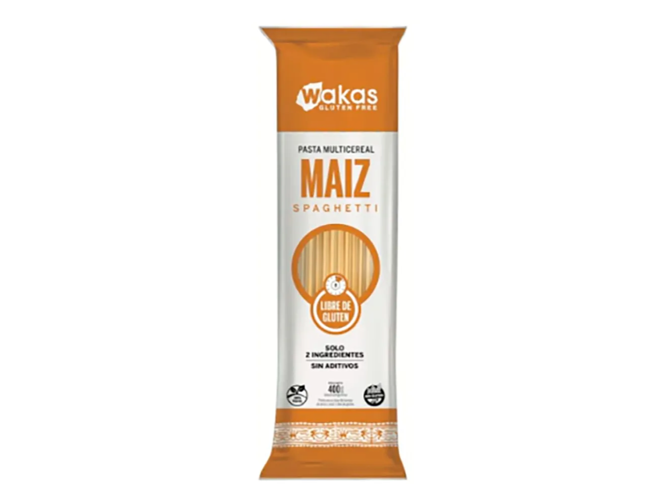 Spaghetti multicereal con Maíz x400gr