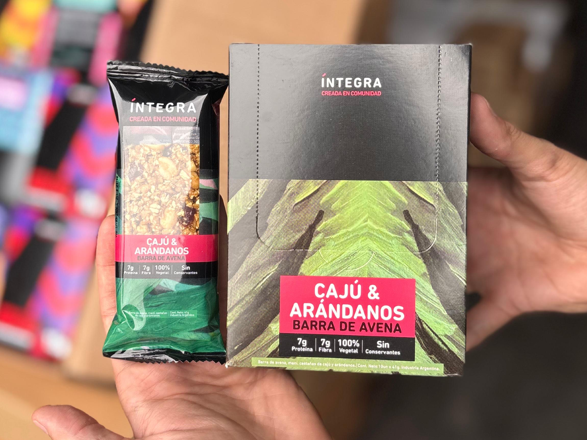 Barra de Avena x40gr "Íntegra"