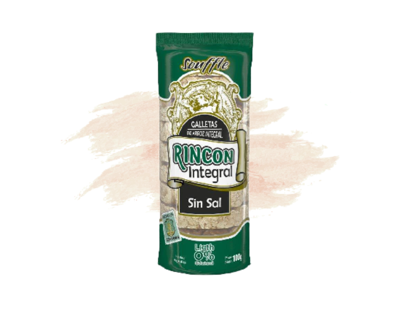 Disco de Arroz Sin Sal x 100 gr