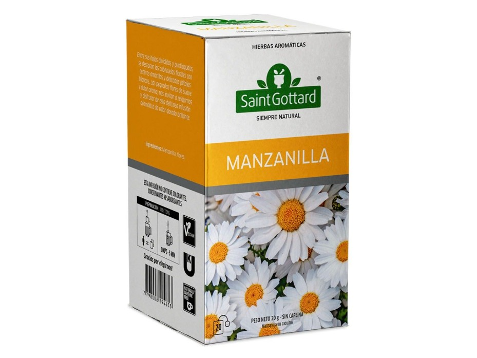 Té de manzanilla x 20 un. - Saint Gottard