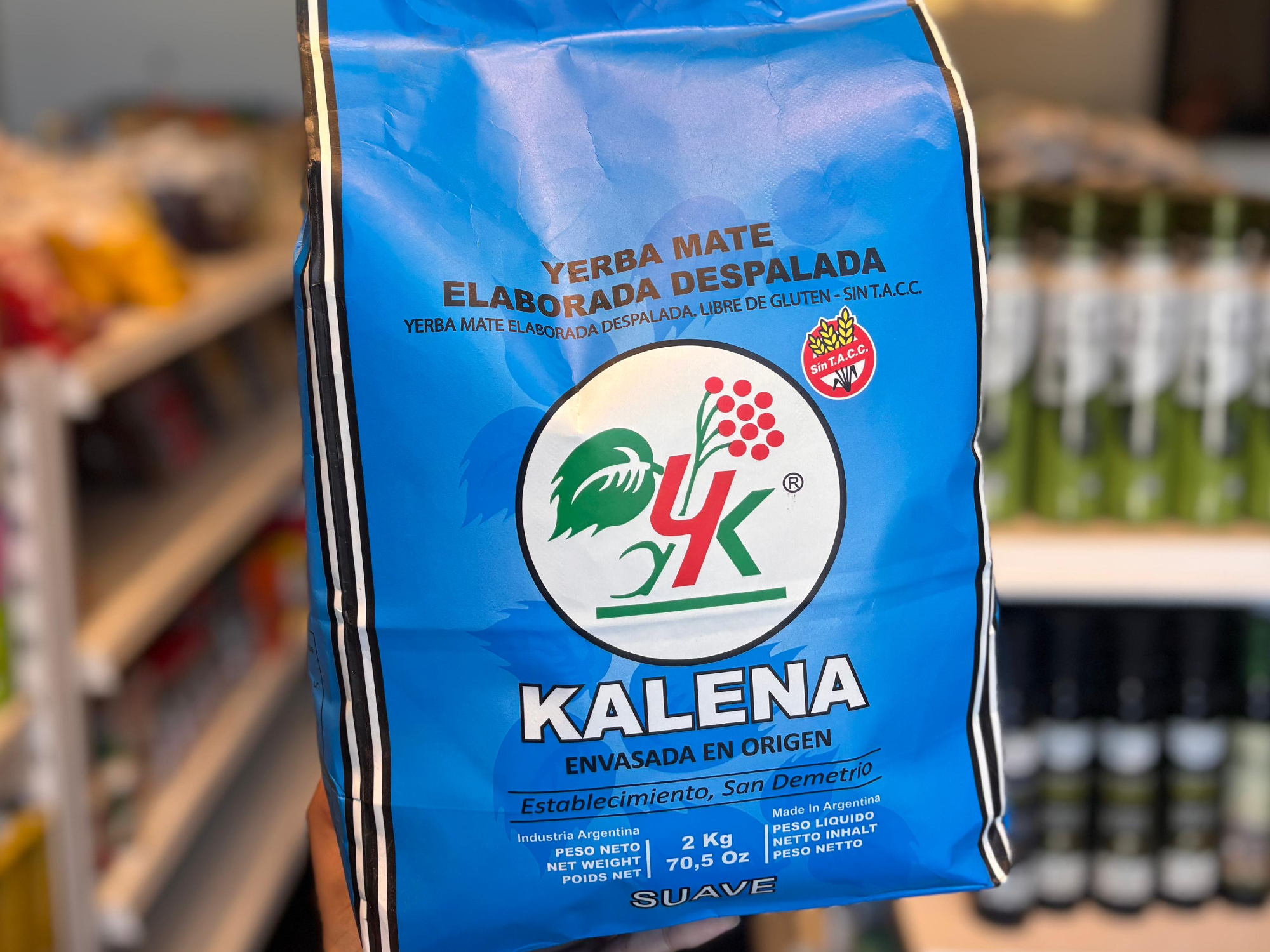 Yerba Mate "Kalena" Despalada x 2 kg