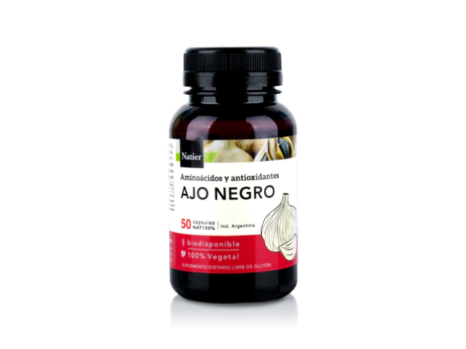 Ajo Negro x 50 cap. Natier
