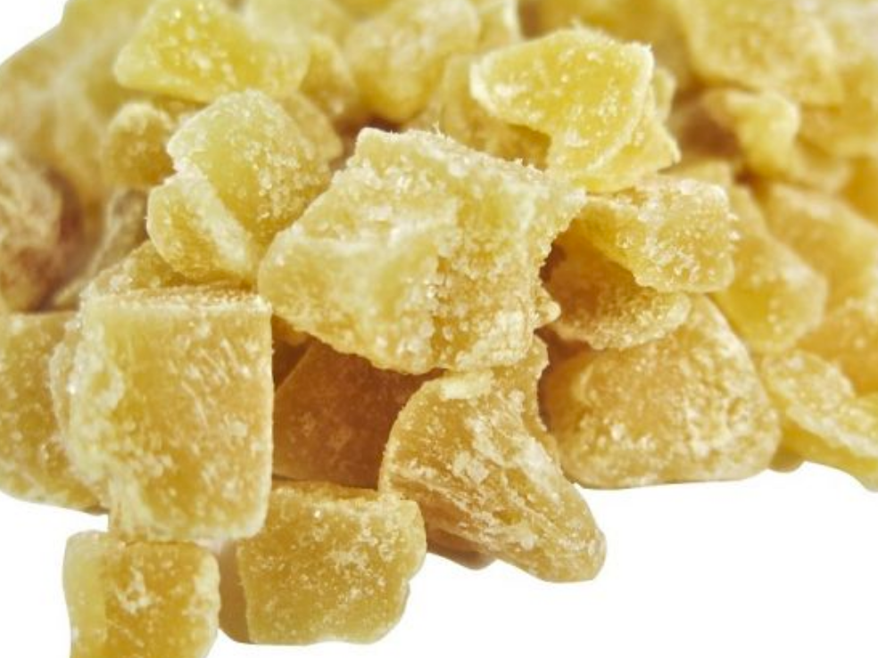 Jengibre en cubo Glaseado