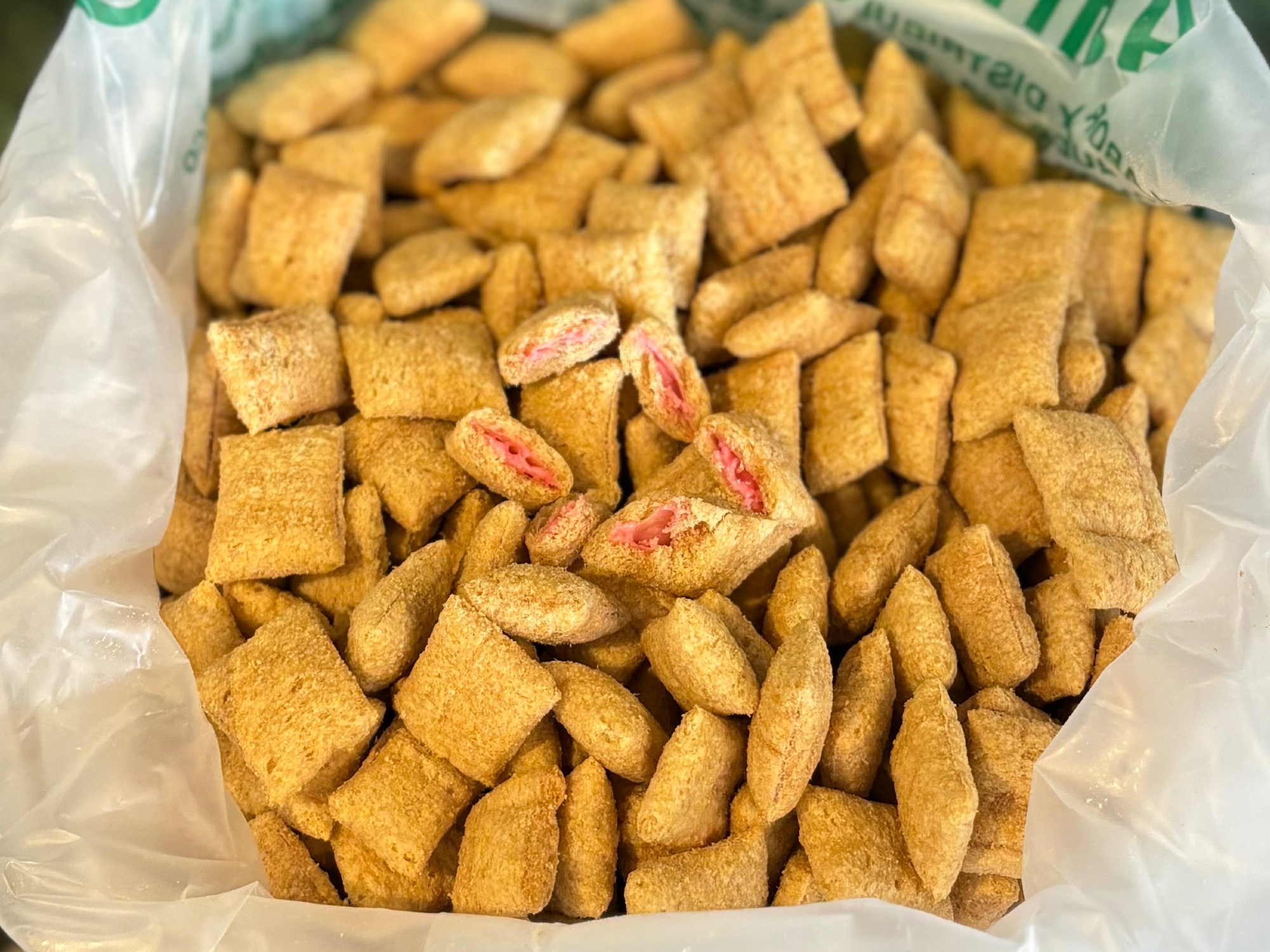 Almohaditas rellenas de Frutilla "Lasfor"