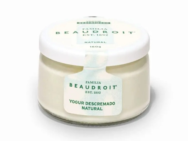 Yogur DESCREMADO natural x 160gr
