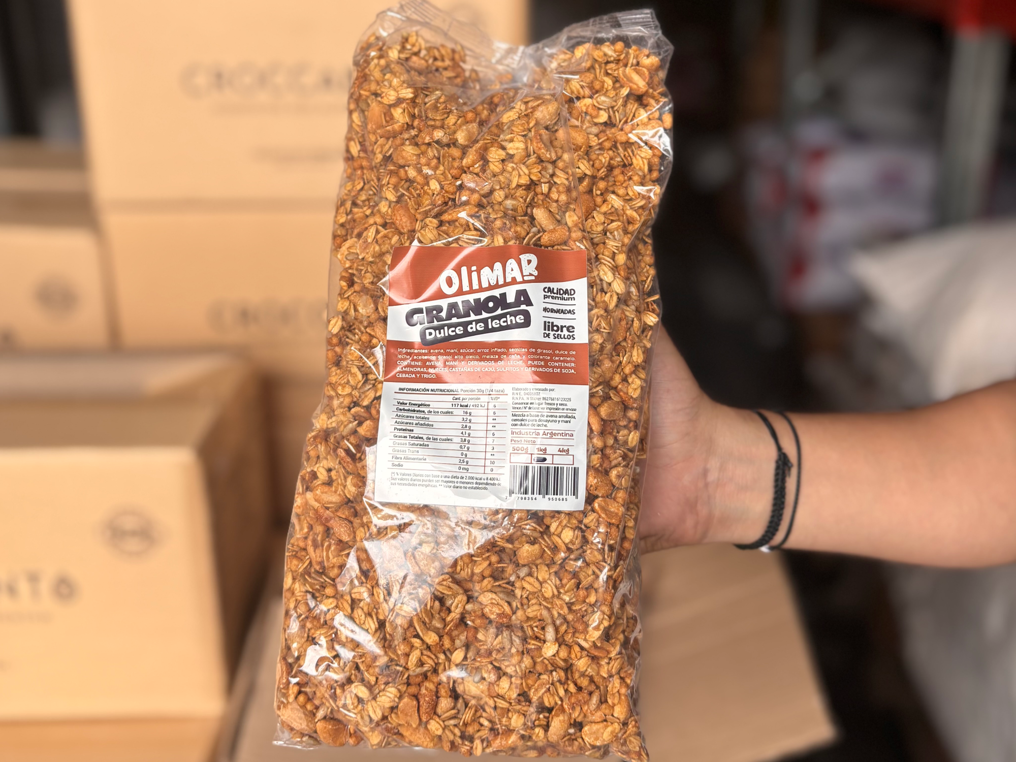Granola "Olimar" Energética x 1k