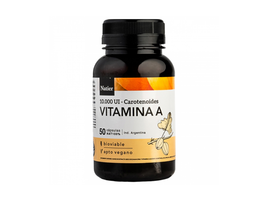 Vitamina A x 50 cap. Natier