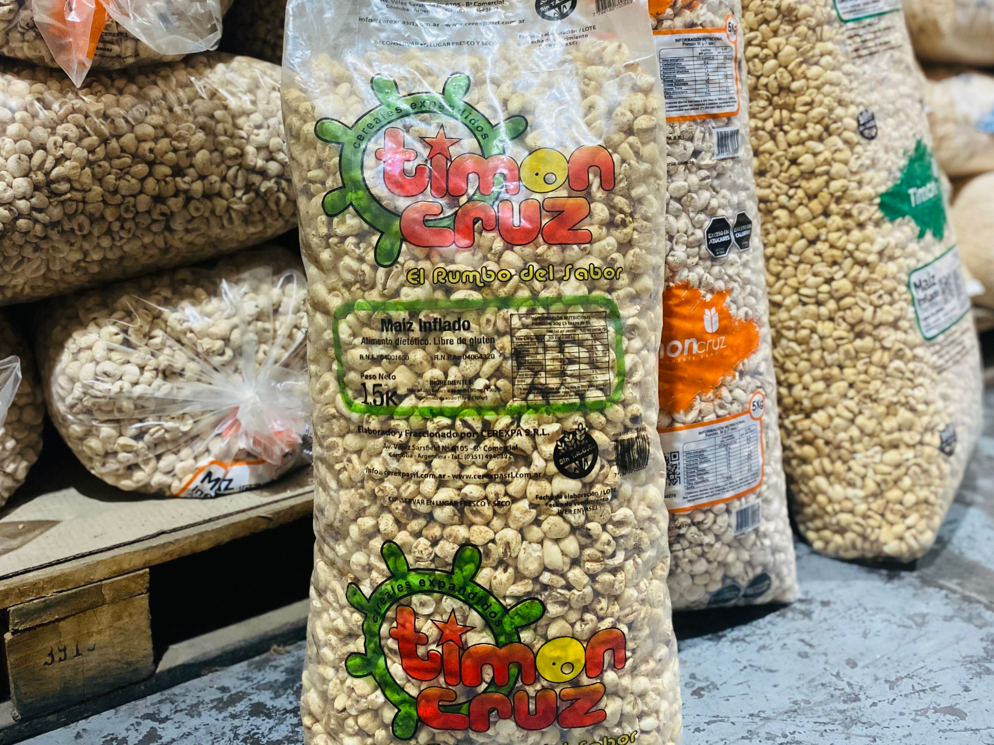 Tutuca Maíz inflado Dietético