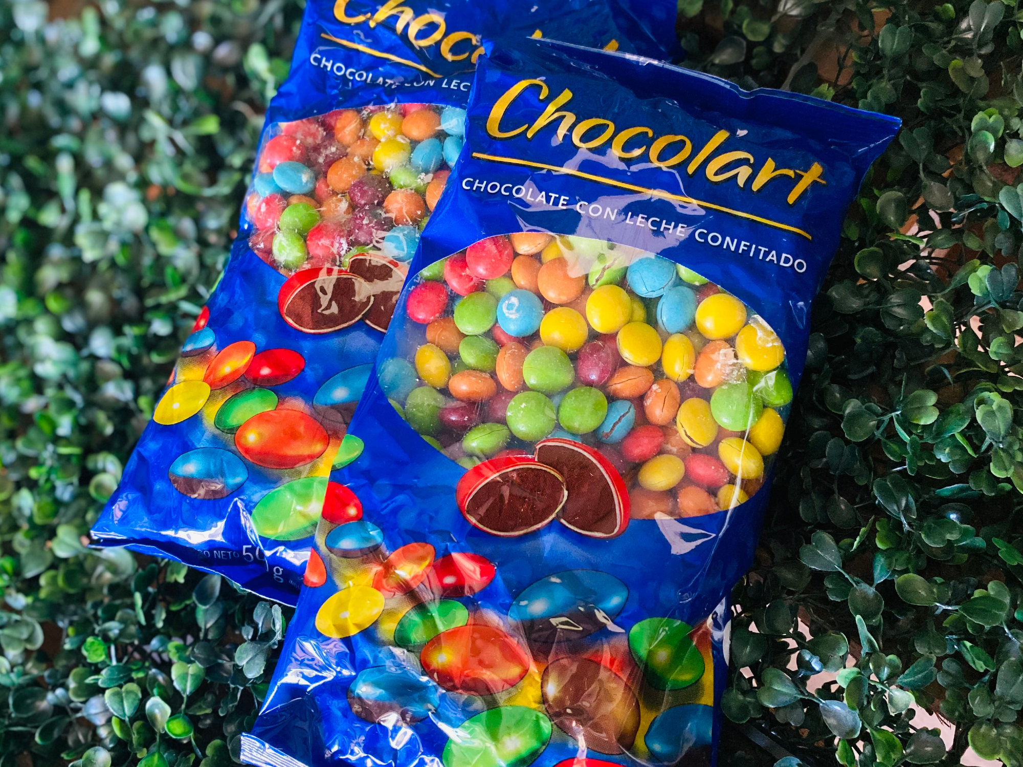 Chocolate confitado de colores x 500 gr