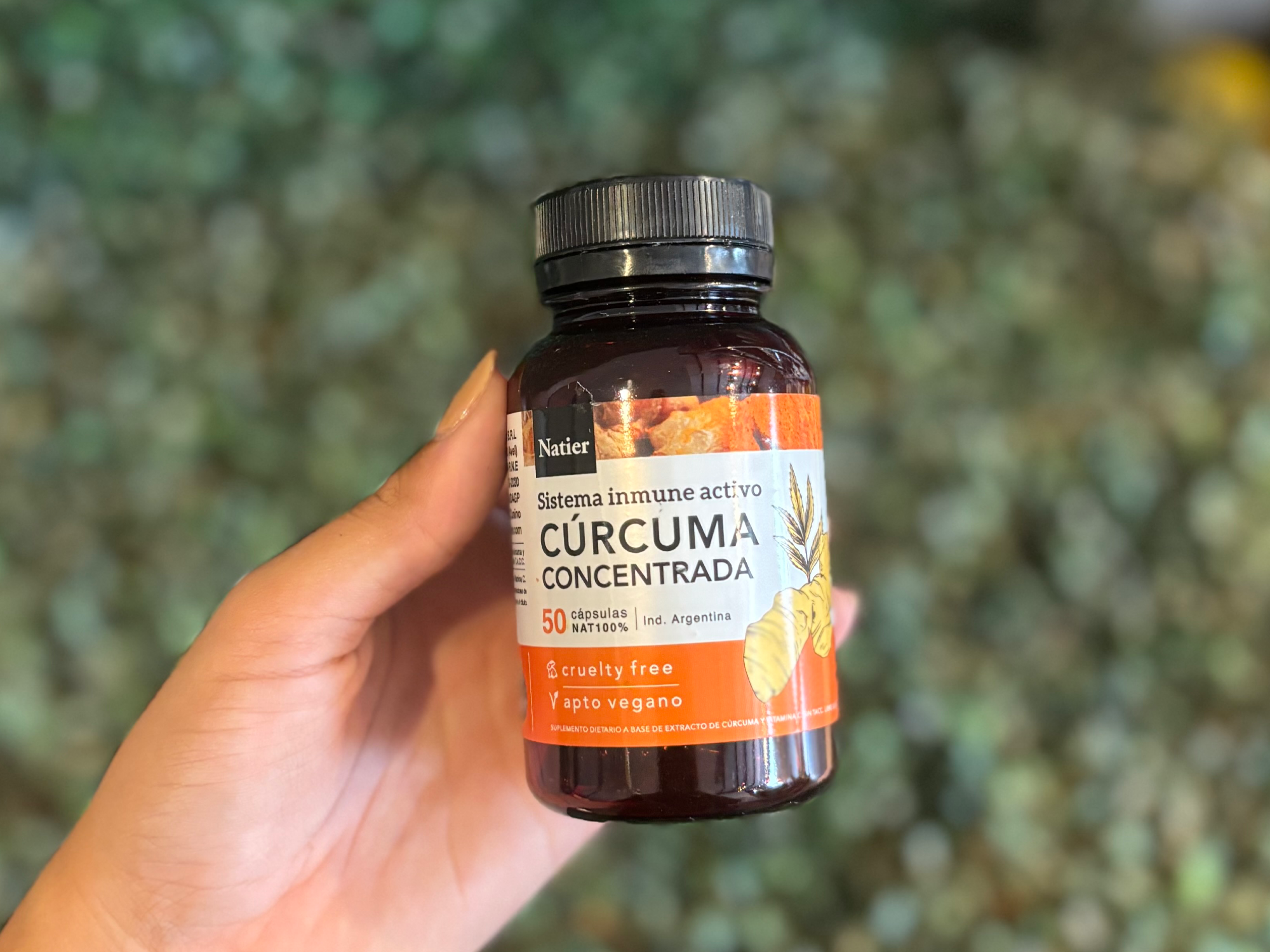 Cúrcuma concentrada x 50 cápsulas