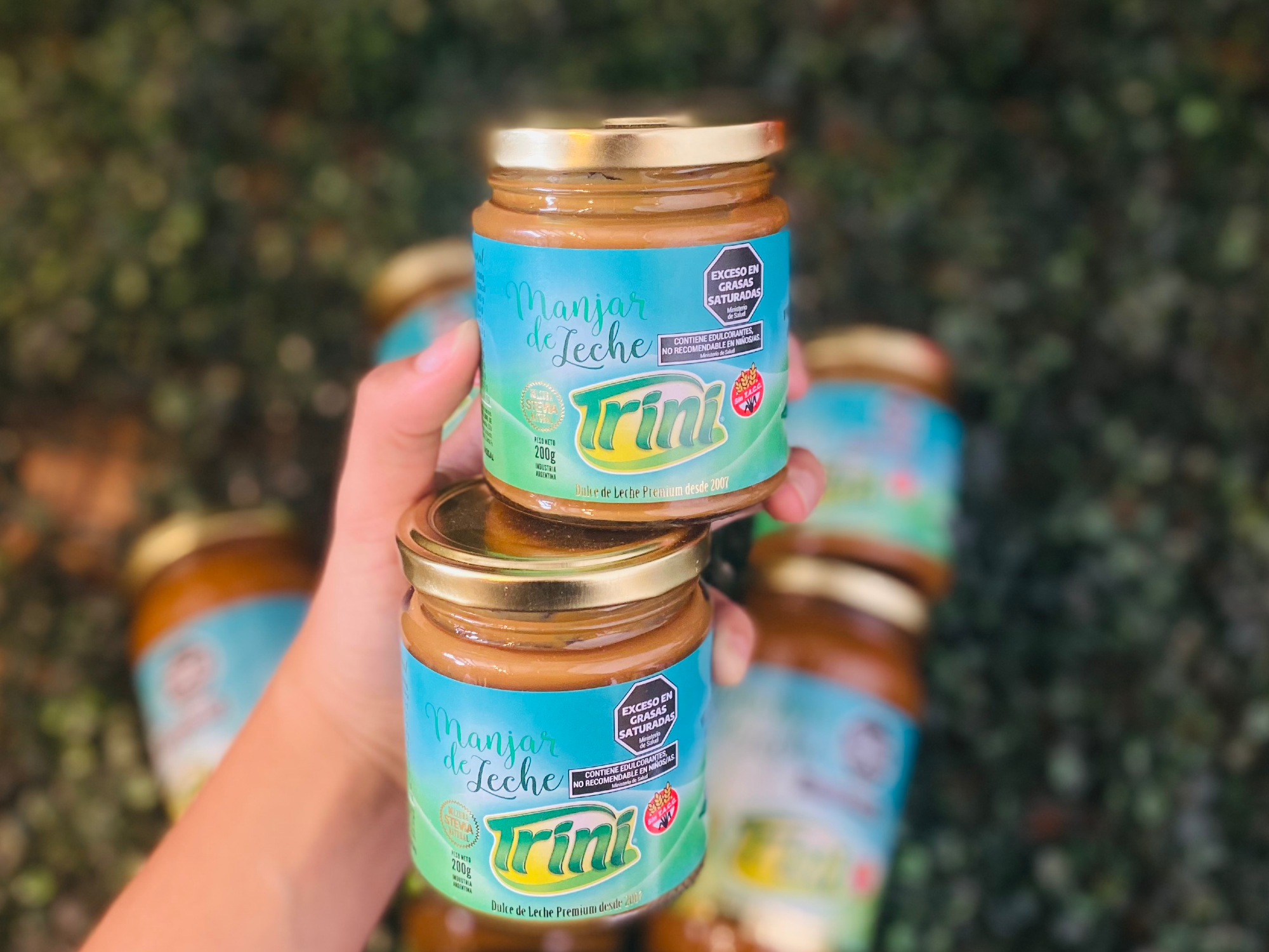 Dulce de leche tradicional con stevia "Trini"